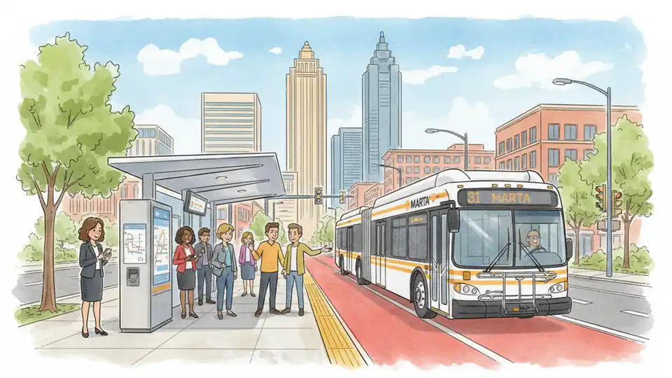 Atlanta Launches First BRT Line April 18