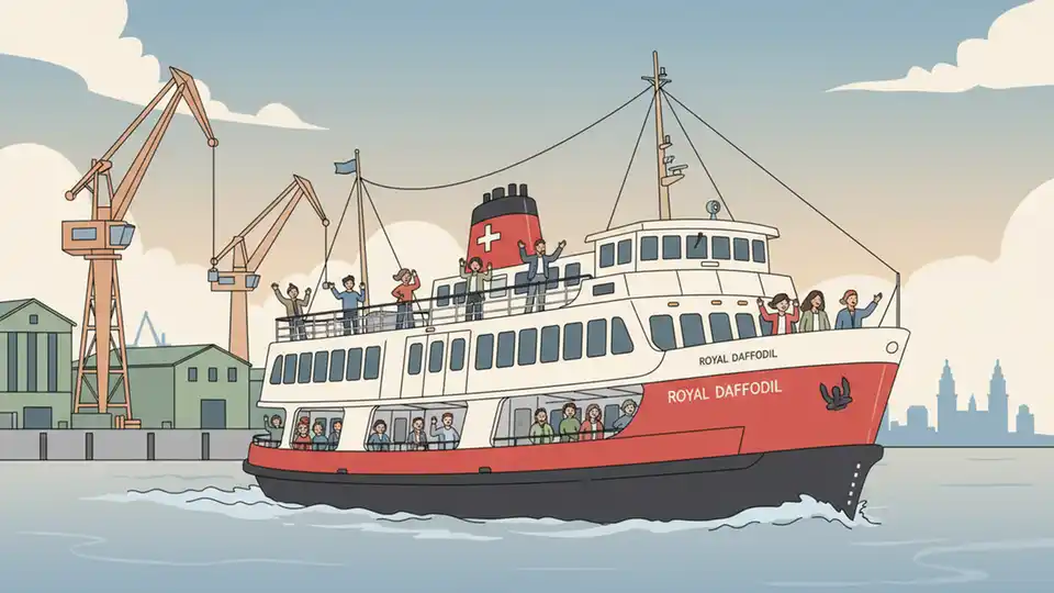 New Mersey Ferry Begins Sea Trials