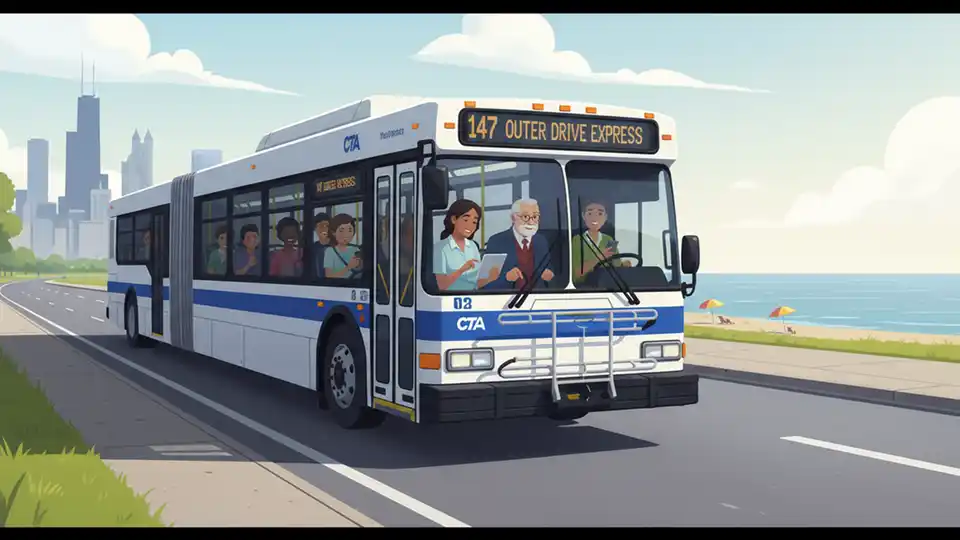 CTA Adjusts Lake Shore Drive Bus Stop Access