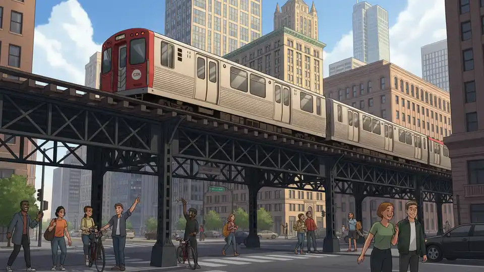 CTA Red Line Rerouted After Roosevelt Fire