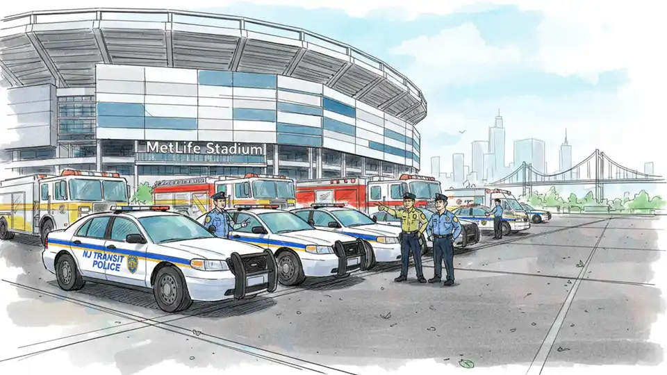 NJ Transit Preps Emergency Response for FIFA Events