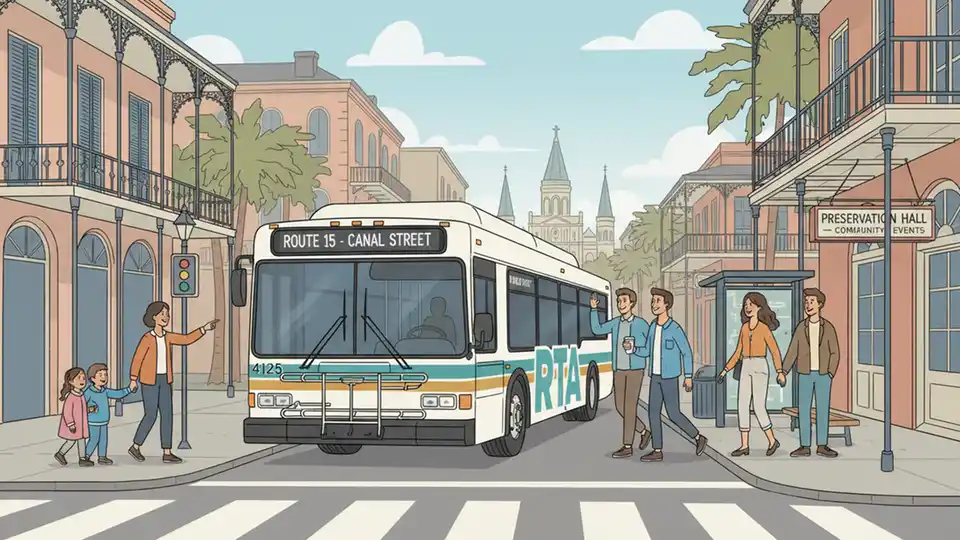 New Orleans Transit Adapts for Crime Week Events