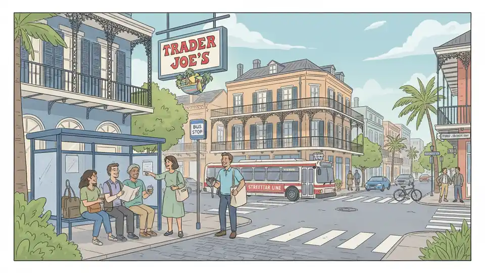 New Orleans Adds Transit-Accessible Trader Joes