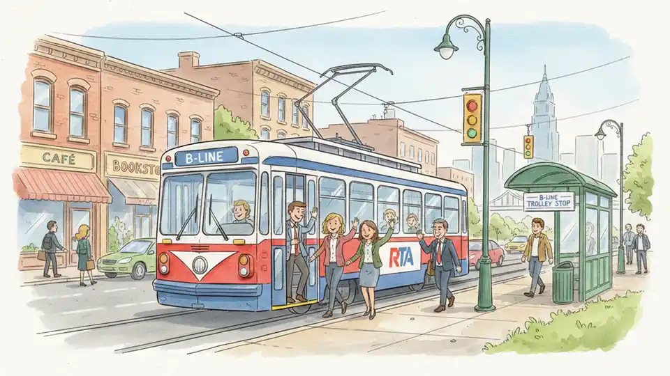 Cleveland RTA Adjusts Service to Close Budget Gap