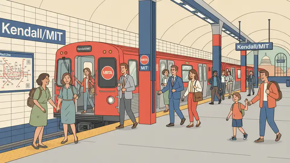MBTA Upgrades Kendall/MIT Station Access