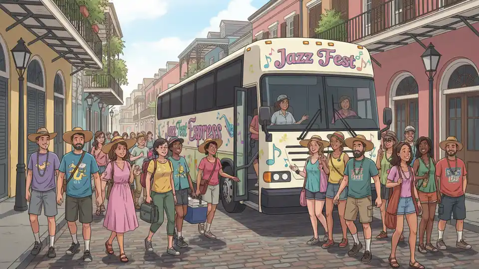 Jazz Fest Adds Express Shuttle for 2026