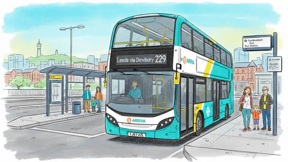 Yorkshire Route 229 Adjusts for A62 Roadworks