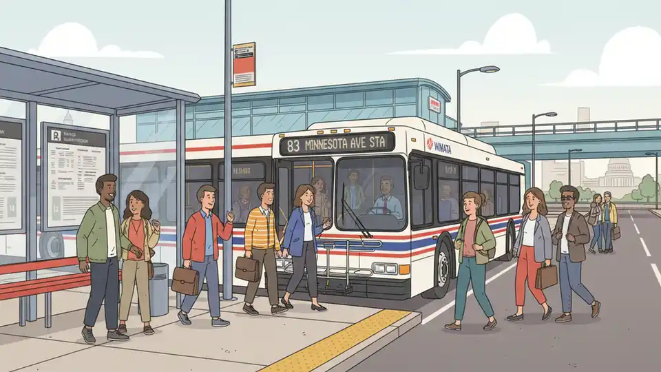 WMATA Adjusts Bus Stops for Utility Work