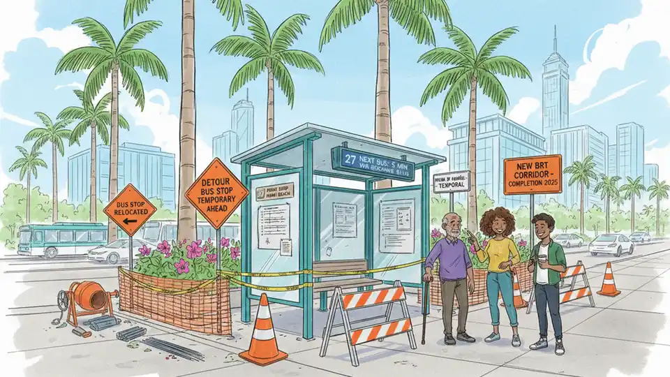 A1A Stop Closes for Construction Work
