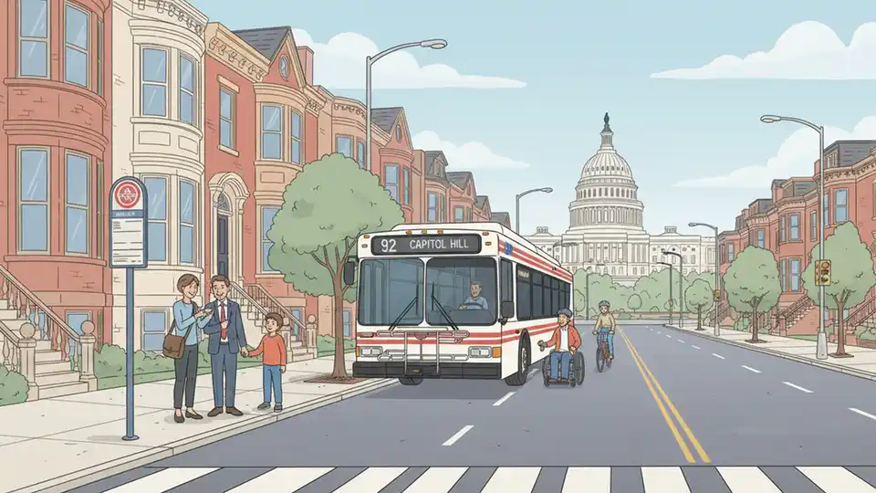 Metro Adjusts Bus Stops for Station Upgrade