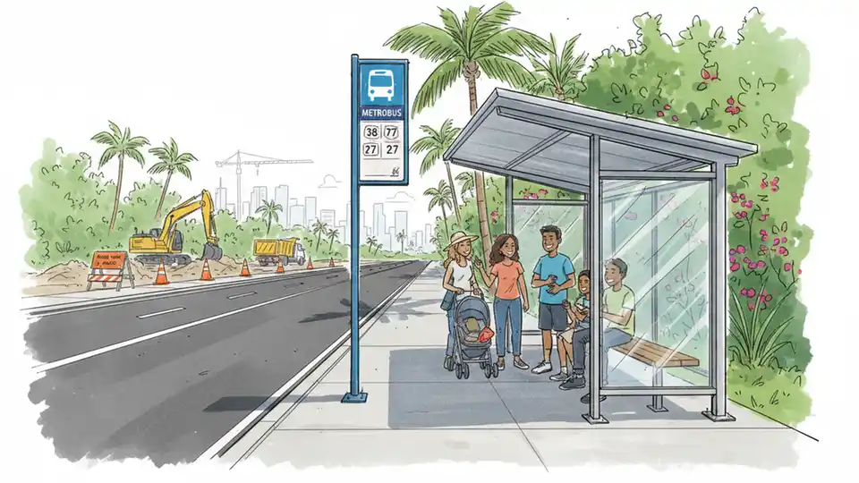 Weston Road Stop Closes for Construction Work
