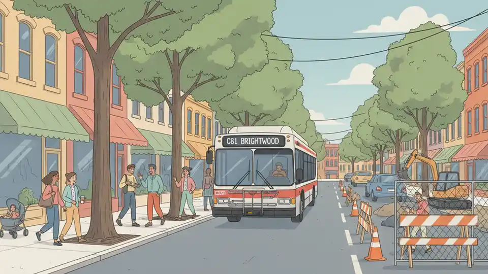 WMATA C81 Detours Around Kennedy Street Work