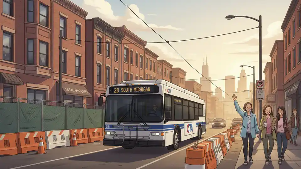 CTA Adjusts Route 4 for Cottage Grove Work