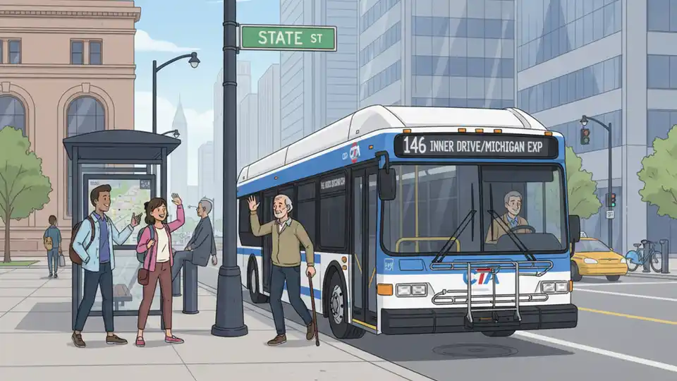 CTA Reroutes 8 Buses Around State Street Work