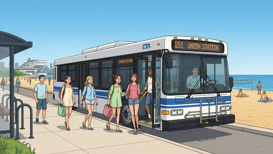 CTA Expands Beach Access with Weekend Routes