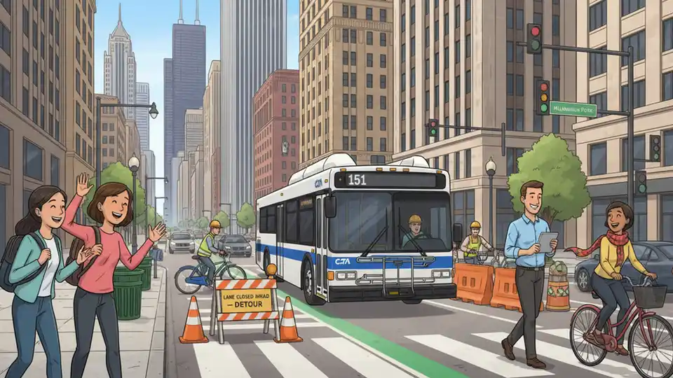 CTA Adjusts Routes for Canal Street Rebuild