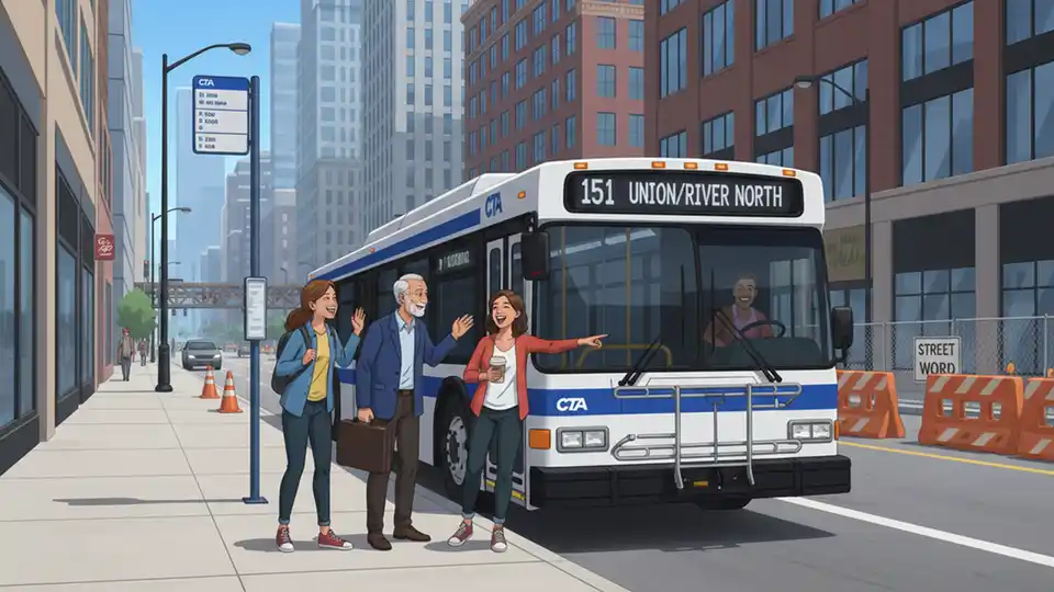 CTA Adjusts Clark/Lake Stop for Construction Safety