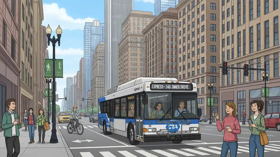CTA Reroutes Express Buses Around Loop Construction