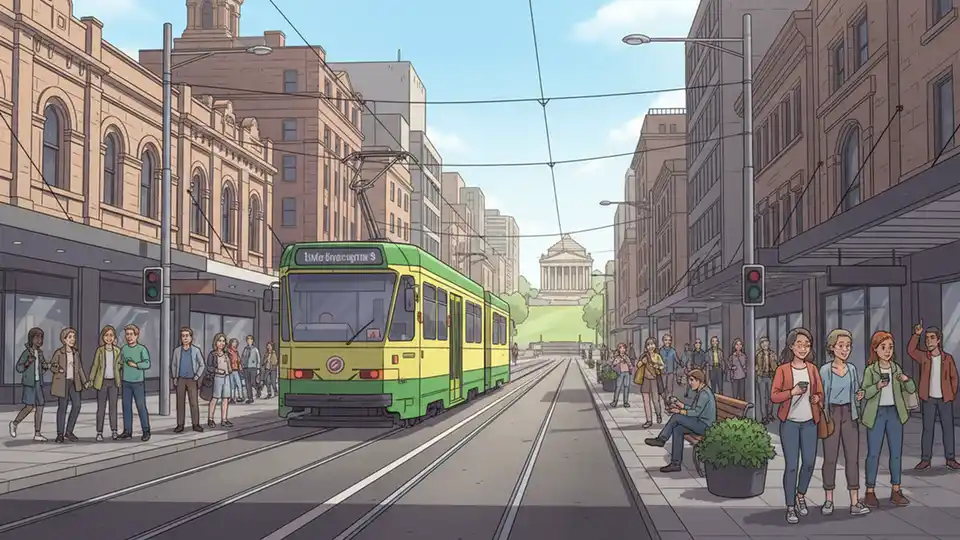 Melbourne Trams Adjust for Anzac Day Commemorations