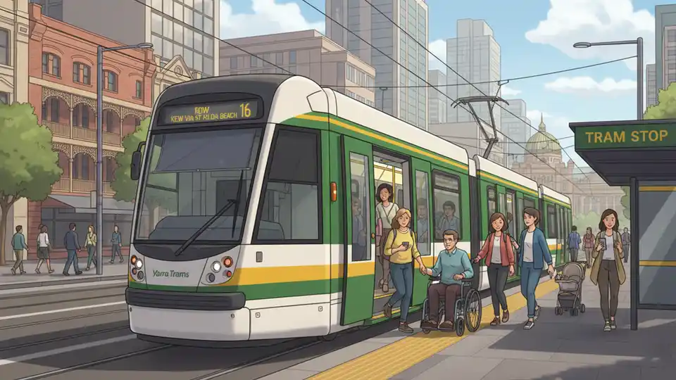 Melbourne Orders 100 New Accessible Trams