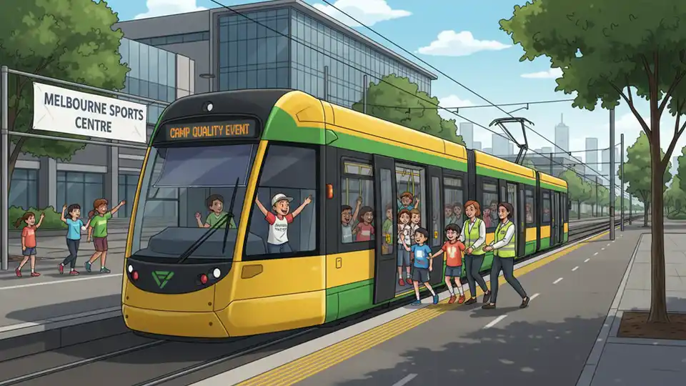 Yarra Trams Supports Young Cancer Patients