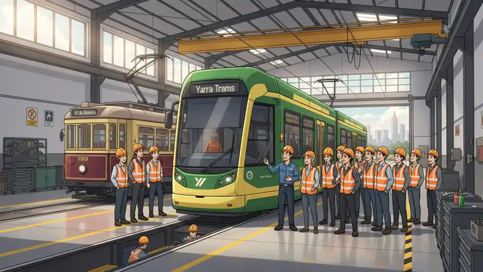 Melbourne Trams Build Future Workforce with STEM Program