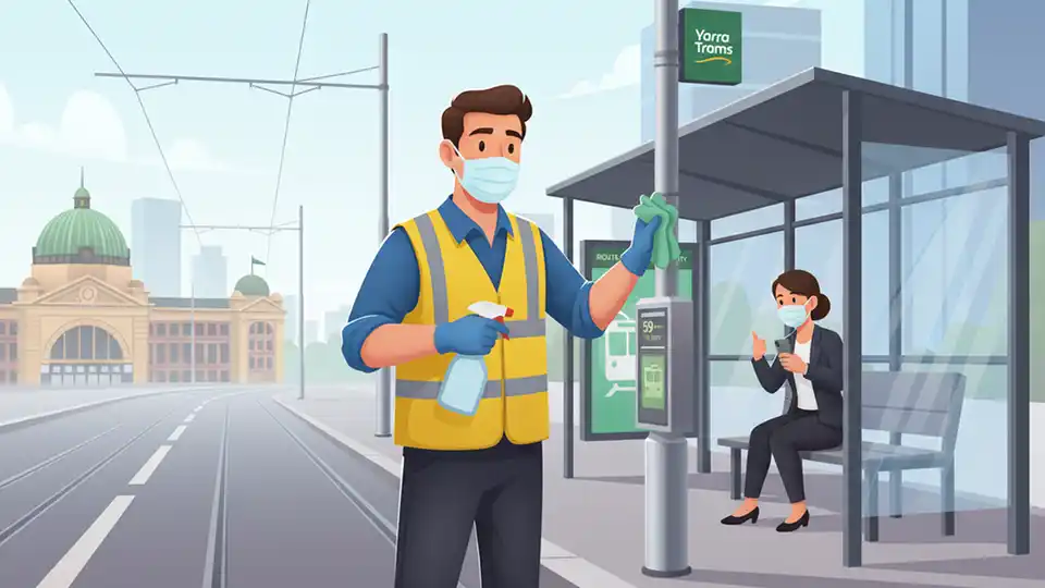 Melbourne Trams Boost Safety with 300 Cleaners