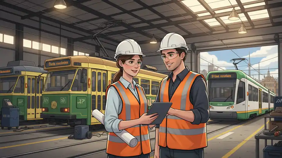 Melbourne Trams Highlight Women in Transit Engineering