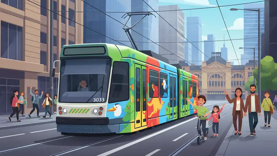 Melbourne Tram Brings Wildlife Awareness to Riders