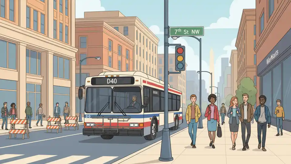 WMATA Adjusts D40 Service for Construction