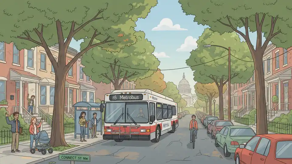C83 Bus Detours for Oregon Ave Construction