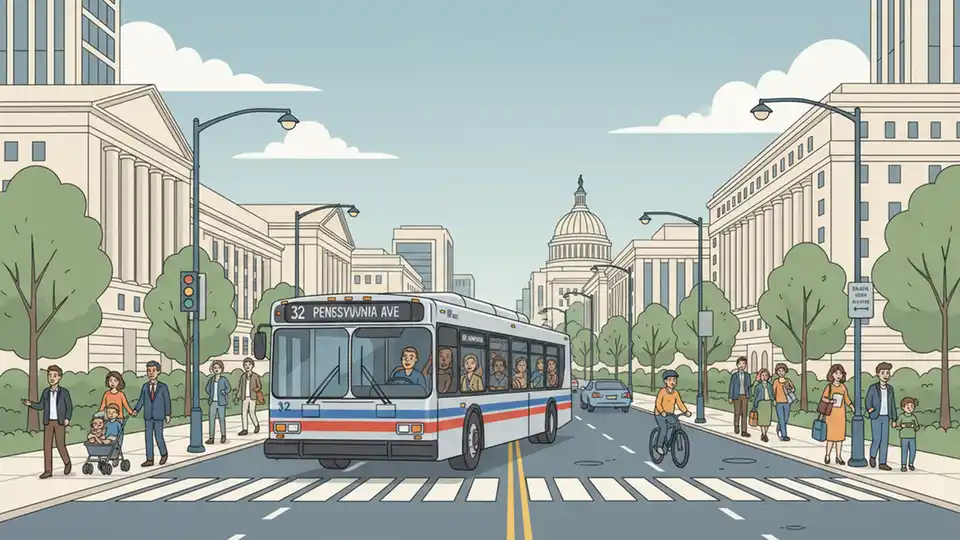 Metro Reroutes 4 Lines for Parade Setup