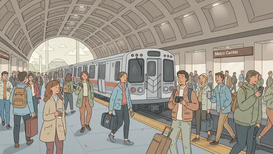Cherry Blossoms Drive DC Transit Demand Surge