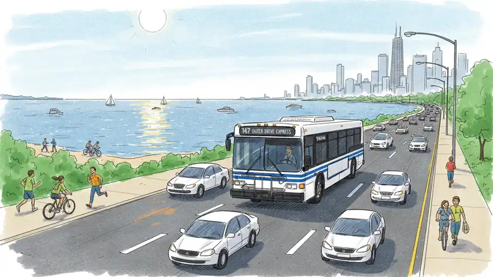 CTA Adjusts Lake Shore Drive Stop Locations