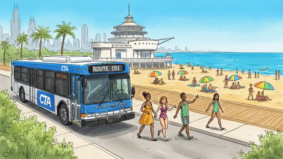 CTA Expands Beach Access with Four Summer Routes