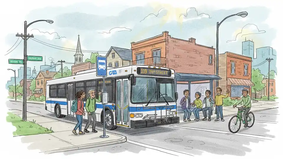 CTA Route 119 Adjusts for Construction Work