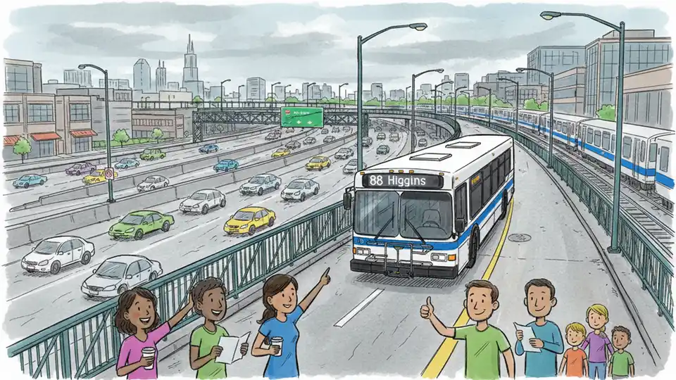 Chicago CTA Routes Resume Normal Service After Work