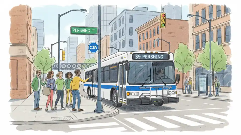 CTA Adjusts Route 39 Stop for Construction