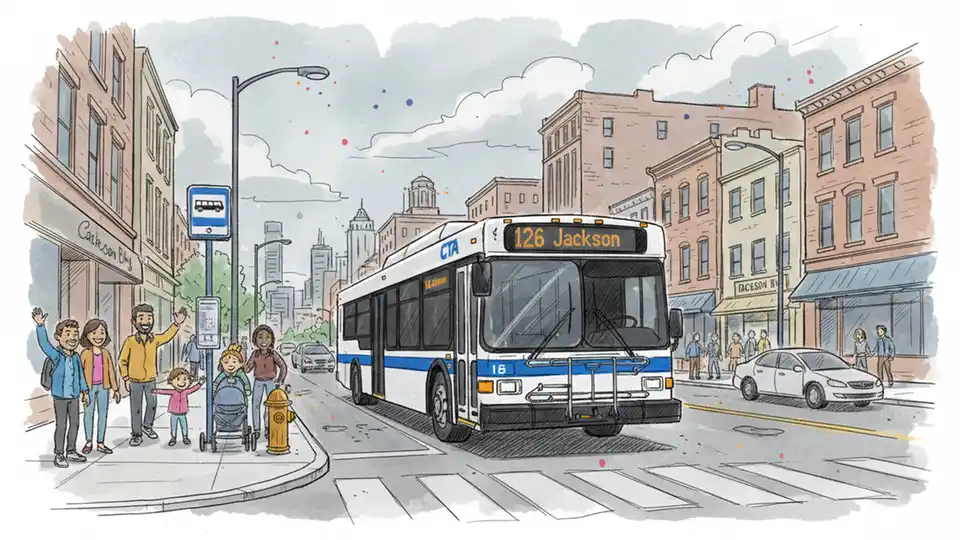 CTA Reroutes Bus 126 Around Utility Work