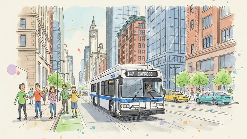 CTA Reroutes Express Buses Around Loop Construction