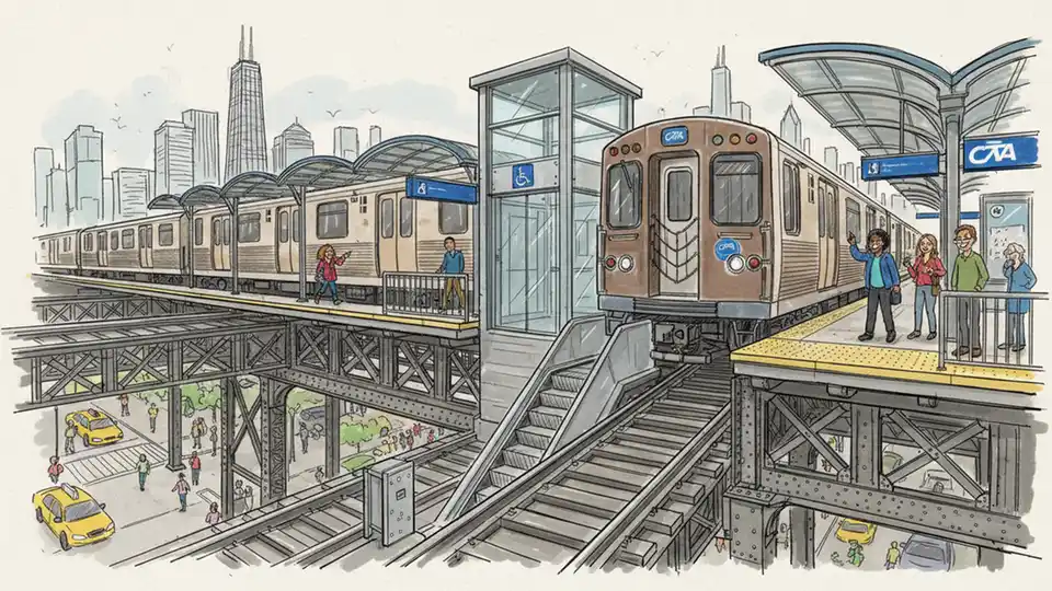 CTA Brown Line Upgrades Elevator for Accessibility