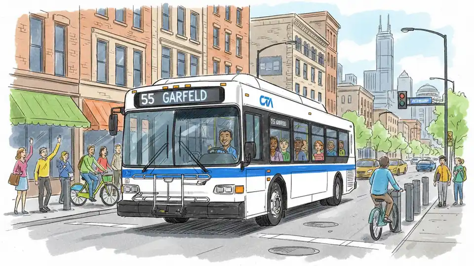 CTA Reroutes 55 Garfield to Maintain Service
