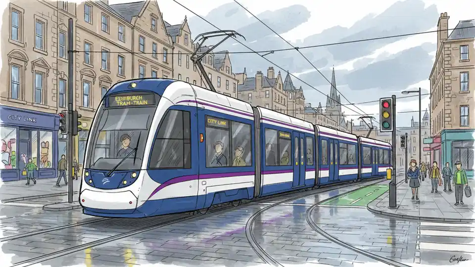 Scotland Explores Tram-Train for Edinburgh Network