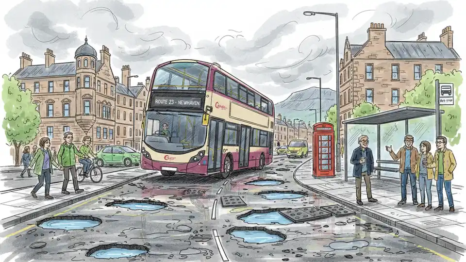 Scotland Plans £350M Road Repair for Transit