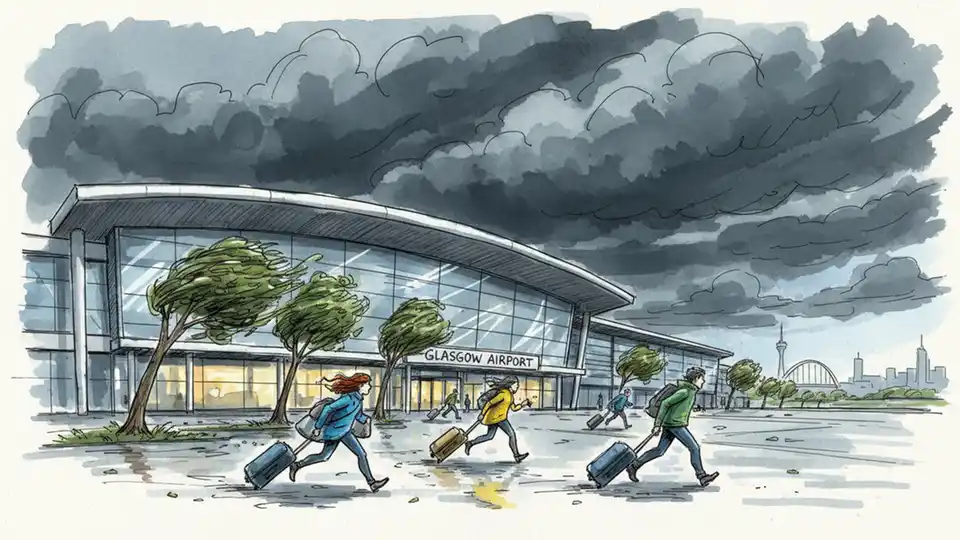 Storm Dave Disrupts Scotland Easter Travel