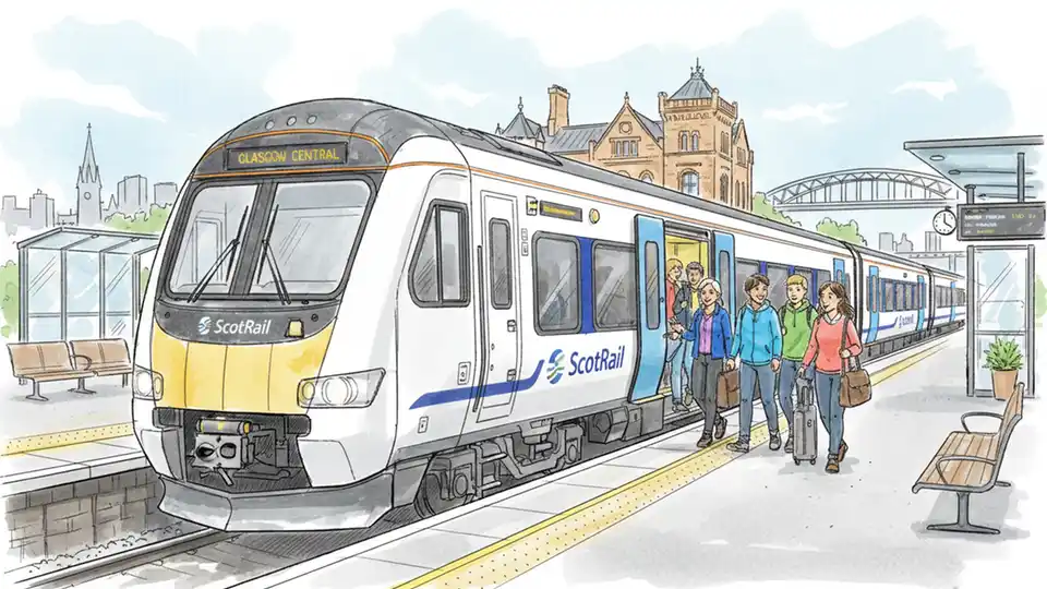 Scotland Rail Ridership Climbs Despite Car Surge