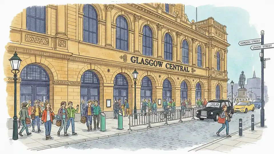 Glasgow Central Platforms Reopen After Fire