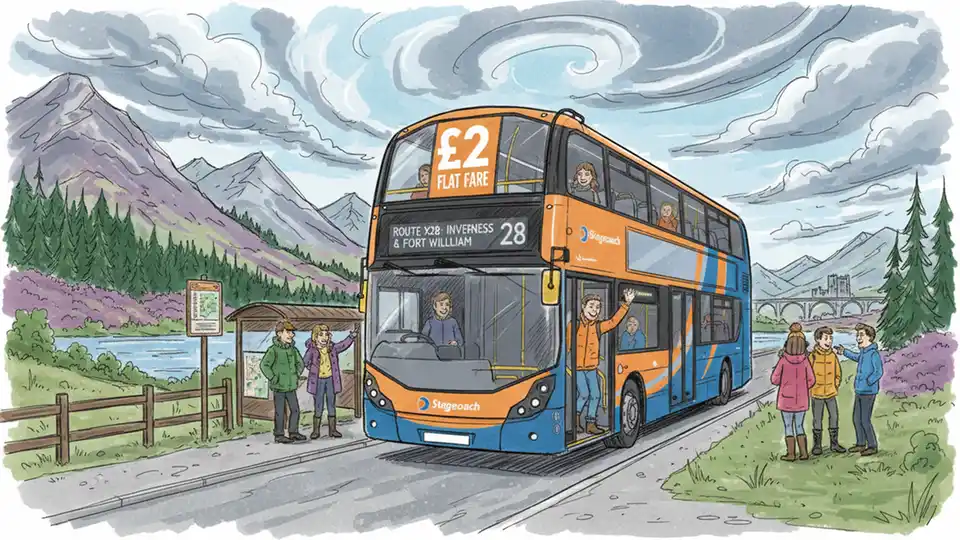 Scotland £2 Bus Fare Faces Budget Pressure
