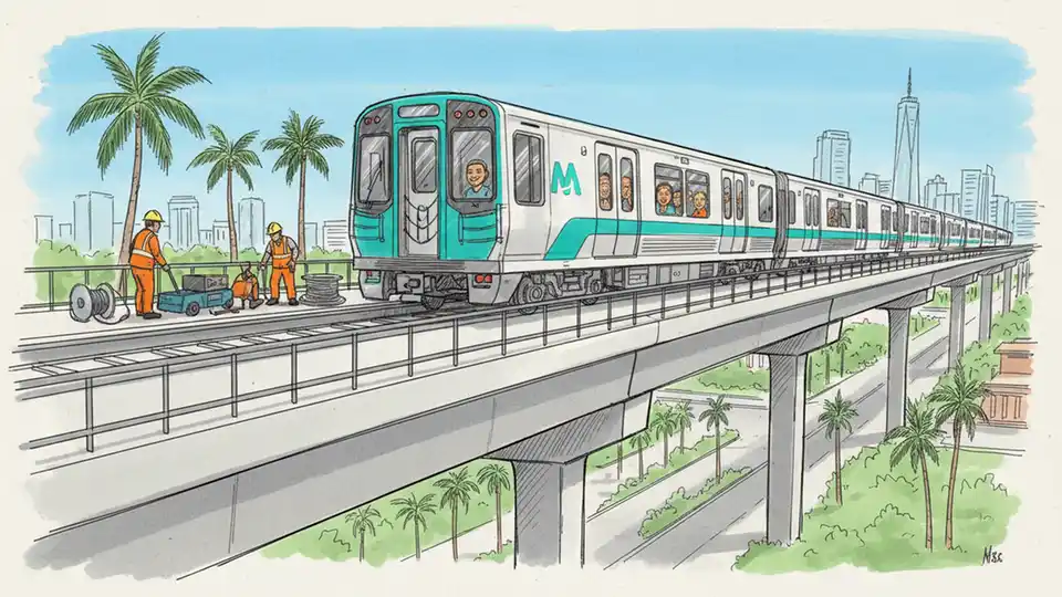 Miami Metrorail Upgrades Track Safety and Reliability