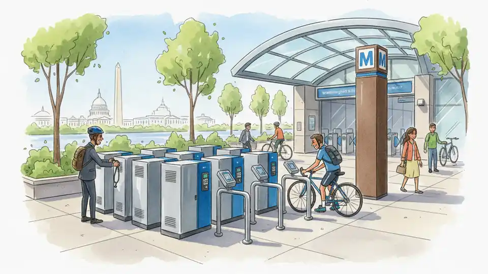 Metro Expands Bike Access at 10 Stations